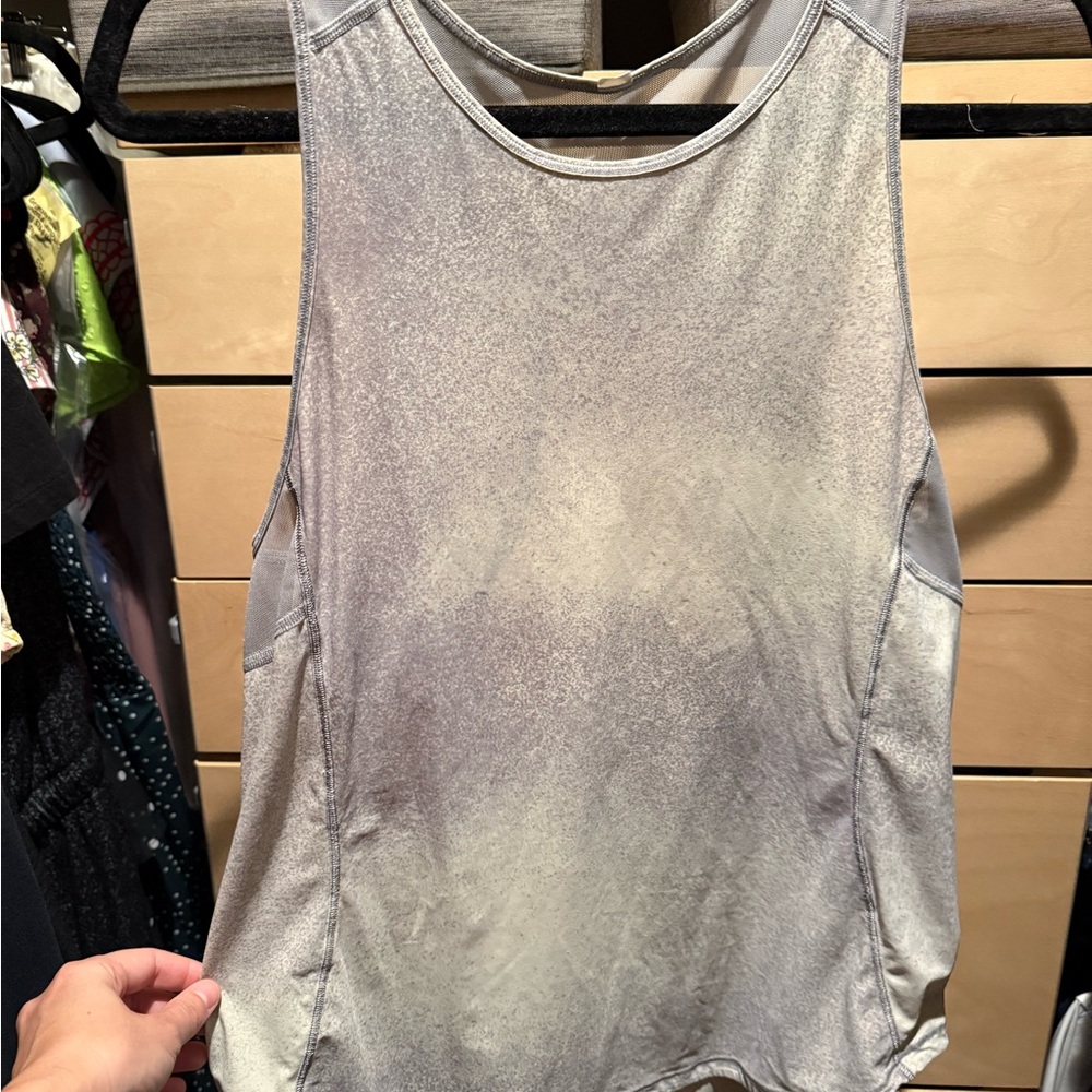 Lululemon Athletica Grey Tank Top